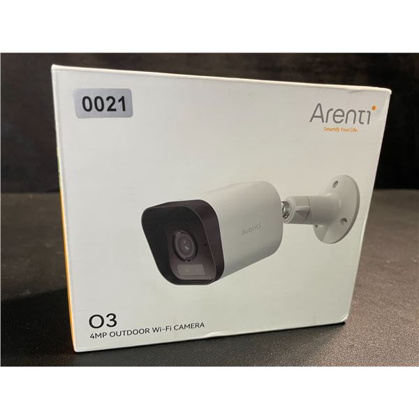1 Arenti O3 4MP Outdoor WiFi Smart Security Camera - Brand New!