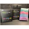 Image 2 : 2 Boxes of Microfiber Makeup Remover Cloths - 8 Per Pack/16 Total - Soft Makeup Wash Cloths - New!
