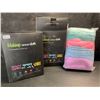 Image 2 : 2 Boxes of Microfiber Makeup Remover Cloths - 8 Per Pack/16 Total - Soft Makeup Wash Cloths - New!