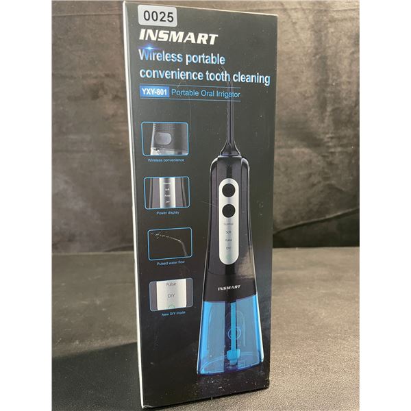 1 Insmart Portable Cordless Water Dental Flosser Kit/Oral Irrigator for Teeth Cleaning - New