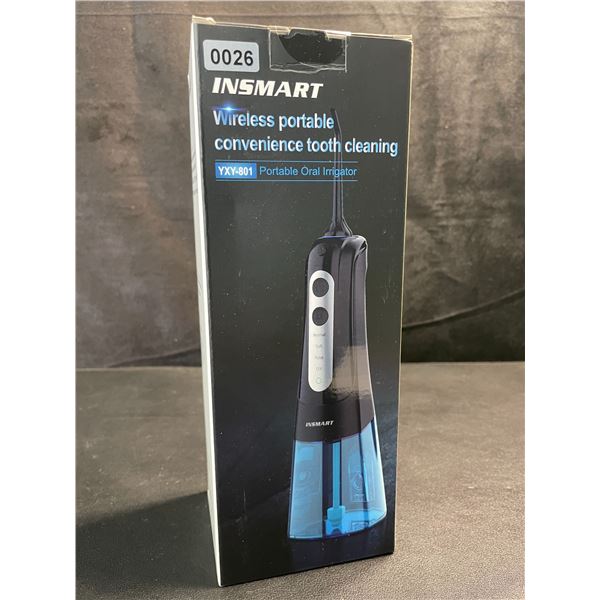 1 Insmart Portable Cordless Water Dental Flosser Kit/Oral Irrigator for Teeth Cleaning - New