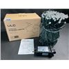 Image 2 : 1 Box of LED Bubble String Lights - 110FT Length - 8 Lighting Modes - New!