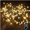 Image 1 : 1 Box of LED Bubble String Lights - 110FT Length - 8 Lighting Modes - New!