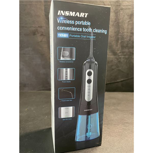 1 Insmart Portable Cordless Water Dental Flosser Kit/Oral Irrigator for Teeth Cleaning - New