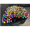 Image 2 : 1 Multi-Pack of Alcohol Dual-Tip Artist/Sketch Markers - 200+ PCS/Colours! - Brand New!