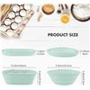 Image 5 : 2PC Silicone Bread Proofing Basket Kit (Includes 9" Round Bread Pan & 10" Oval Pan) - New!