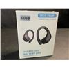 Image 2 : 1 Pair of Wireless Bluetooth Sport Earbuds - Long 80Hr Battery Life (Model: BX17) - New Sealed!