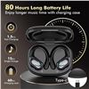Image 7 : 1 Pair of Wireless Bluetooth Sport Earbuds - Long 80Hr Battery Life (Model: BX17) - New Sealed!