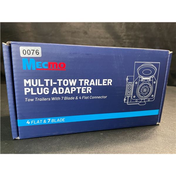 1 Mecmo Multi-Tow Trailer Plug Adapter - New