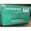 Image 1 : 1 Live Sound Card - New