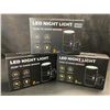 Image 1 : 3 Boxes of LED Night Lights - 2 Per Pack/6 Total - Dusk to Dawn Sensors - New