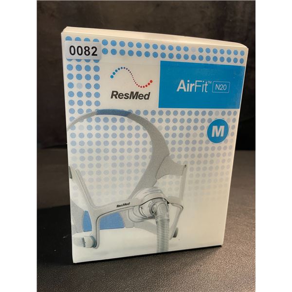 1 ResMed AirFit N20 Nasal CPAP Mask for CPAP Machines/Sleep Apnea - Size M - Brand New!