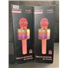 Image 1 : 2 Handheld Wireless Microphones/Karaoke Microphones (Model: WS-858L) - Brand New!