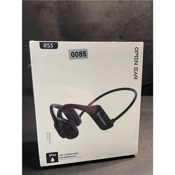 1 Pair of RS5 Open-Ear Air-Conduction Bluetooth Wireless Headphones - New Sealed!