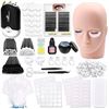 Image 1 : 1 Lash Tech Training Tool Set; Complete Lash Extension Training Kit w/ Practice Mannequin - NEW