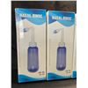 Image 2 : 4 Nasal Rinse Bottles - 300ml - For Clearing Sinuses - New