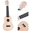Image 6 : 3 DIY Ukulele Kits - Make Your Own Paintable 21" 4-String Hawaii Style Ukuleles - New!