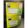 Image 1 : 2 Boxes of LED Lightbulbs - 6 Per Box/12 Bulbs Total - 23W/A25 - New