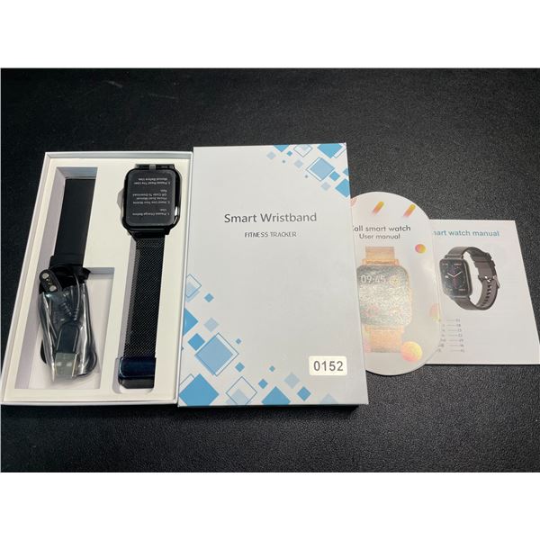 1 Smart Watch/Fitness Activity Tracker Watch - Black - Brand New