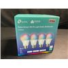 Image 1 : 1 Box of 4 TP-Link Kasa Smart App-Control LED Wi-Fi Light Bulbs - Multicolor - New