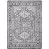 Image 2 : 1 Beimo Large Size Area Rug - 5FT x 7FT - Grey Boho/Vintage Design w/ Non-Slip Back - Brand New!