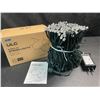 Image 3 : 1 Box of LED Bubble String Lights - 110FT Length - 8 Lighting Modes - New!