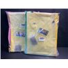 Image 2 : 2 Multi-Packs of A4 Zipper Mesh Storage Pouches - Great for School/Home/Office - 24PCS Per Pack! New