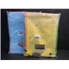 Image 2 : 2 Multi-Packs of A4 Zipper Mesh Storage Pouches - Great for School/Home/Office - 24PCS Per Pack! New