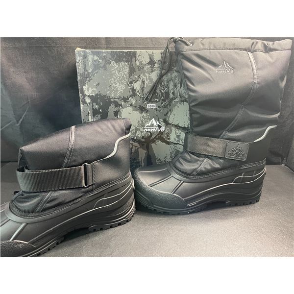 1 Pair of NortiV8 Insulated Winter Boots - Men's Size 12 - New in Box