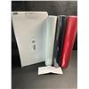 Image 3 : 3 Large Rolls of Heat Transfer Vinyl (HTV)- 12" x 20FT Rolls - White, Black, and Red - NEW