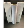 Image 2 : 2 Large Rolls of White Permanent Vinyl - 12" x 15FT Rolls - For DIY Crafts/Decor - Brand New