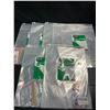 Image 1 : 7 Packs of Clear Cellophane Storage Bags - 25PCS Each - 9" x 12" Size - New