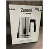 Image 1 : 1 Zeppoli Stainless Steel Electric Milk Frother/Warmer - Brand New!