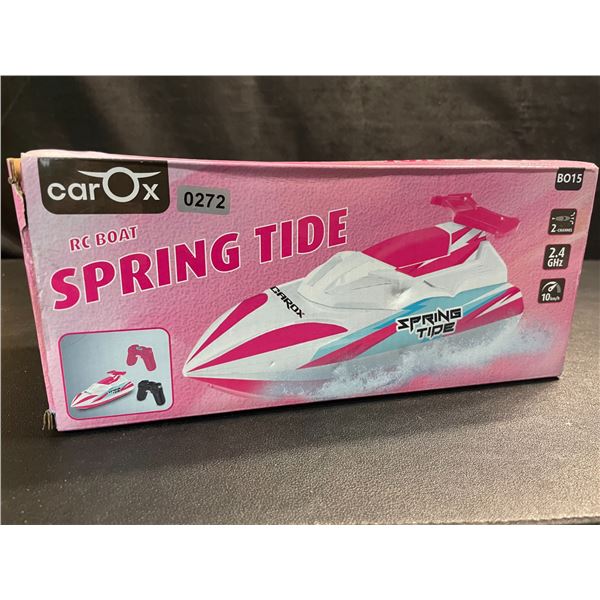 1 R/C Boat "Spring Tide" - Remote Control Boat Toy for Kids - New