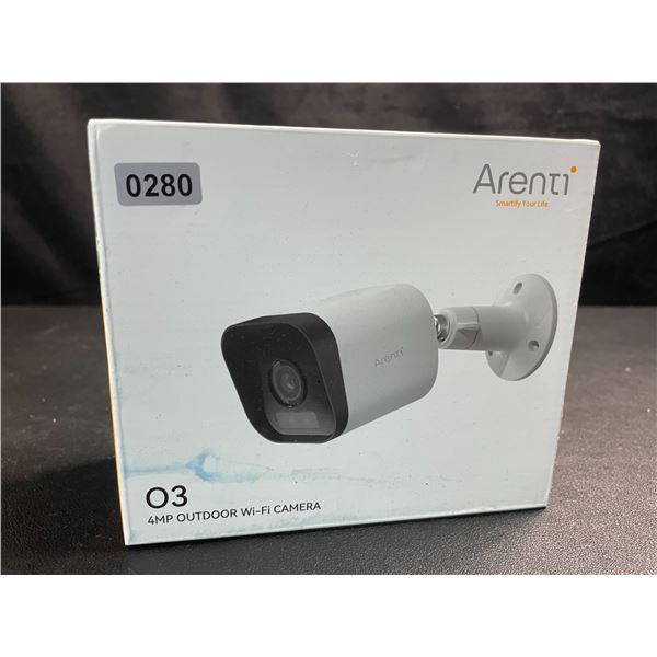 1 Arenti O3 4MP Outdoor WiFi Smart Security Camera - Brand New!