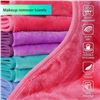 Image 6 : 2 Boxes of Microfiber Makeup Remover Cloths - 8 Per Pack/16 Total - Soft Makeup Wash Cloths - New!