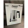 Image 1 : 1 Zeppoli Stainless Steel Electric Milk Frother/Warmer - Brand New!