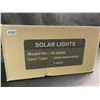 Image 1 : 4-Pack of Solar Post Lights for Lawn/Gardens - New