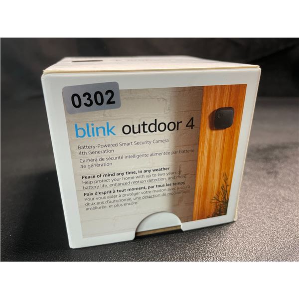 1 Blink Outdoor 4 Battery-Powered Smart Security Camera 4th Generation - New