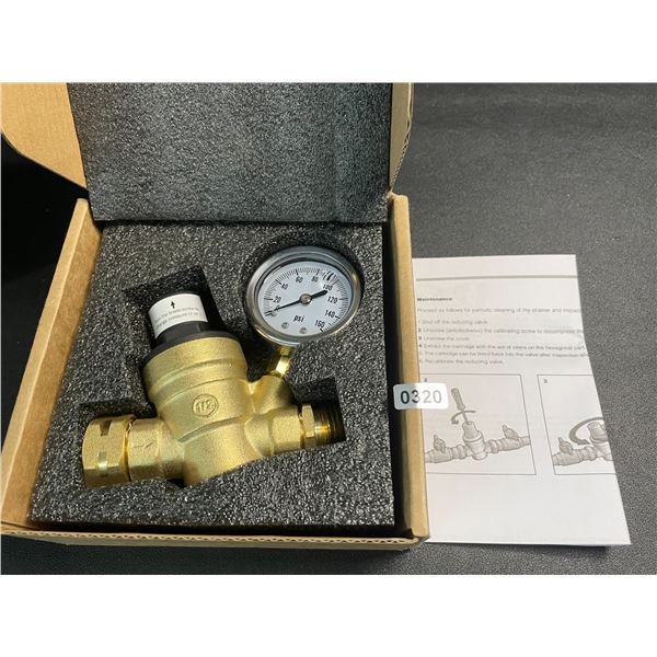 1 Water Pressure Regulating Valve - Brand New