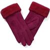 Image 1 : 3 Sets of Rosyline Winter Thermal Touchscreen Fleece-Lined Gloves - Red - New in Box