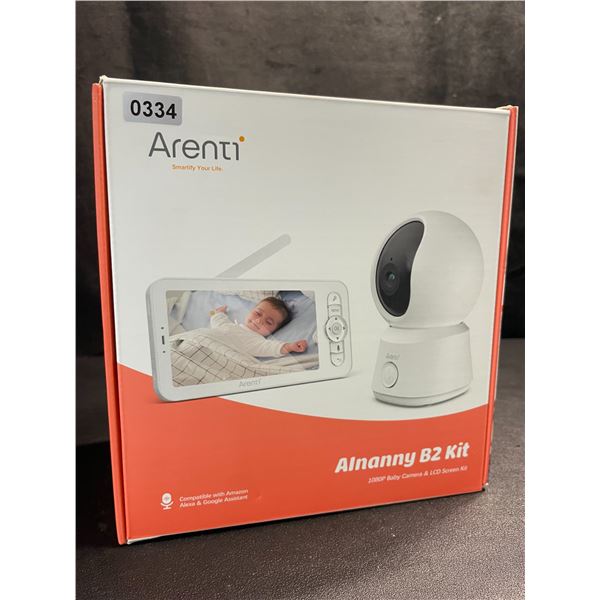 1 Arenti Alnanny B2 Baby Monitor Kit- 1080P Video Baby Monitor/Camera & LCD Screen Kit - New Sealed!