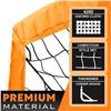 Image 7 : Runbow 6FT x 4FT Size Portable Kids Soccer Nets - (2 Nets Included) - Orange Color - Brand New!