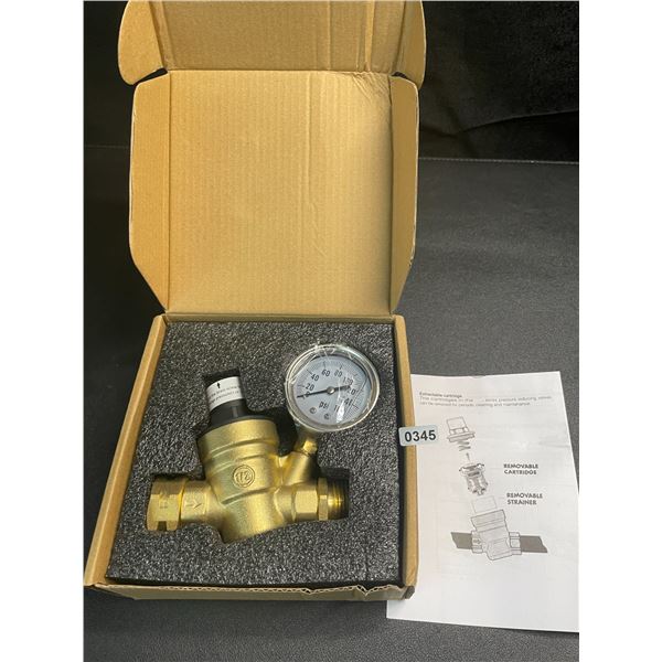 1 Water Pressure Regulating Valve - Brand New