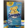 Image 2 : 3 Boxes of Snuggle Cuddle-Up Fresh Dryer Sheets - 200 Sheets Per Box - New Sealed