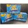 Image 1 : 3 Boxes of Snuggle Cuddle-Up Fresh Dryer Sheets - 200 Sheets Per Box - New Sealed