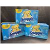 Image 1 : 3 Boxes of Snuggle Cuddle-Up Fresh Dryer Sheets - 200 Sheets Per Box - New Sealed