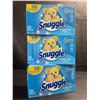 Image 1 : 3 Boxes of Snuggle Cuddle-Up Fresh Dryer Sheets - 120 Sheets Per Box - New Sealed