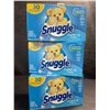 Image 1 : 3 Boxes of Snuggle Cuddle-Up Fresh Dryer Sheets - 120 Sheets Per Box - New Sealed