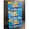 Image 1 : 3 Boxes of Snuggle Cuddle-Up Fresh Dryer Sheets - 120 Sheets Per Box - New Sealed
